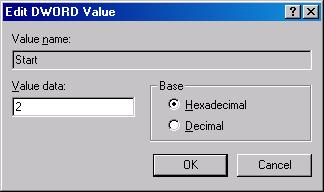 Regedit Value